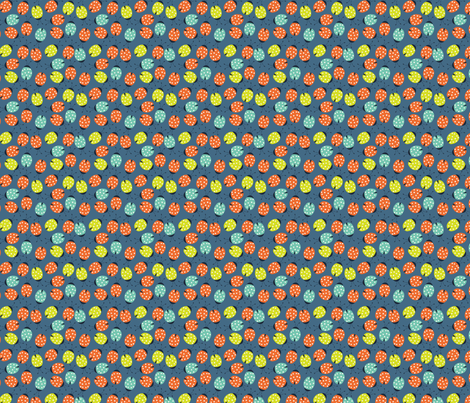 ladybird spots fabric by bethan_janine on Spoonflower - custom fabric