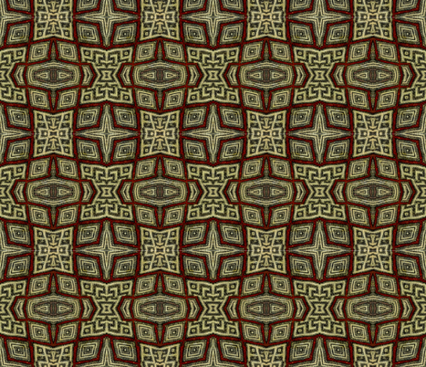 Moroccan_print1-ed-ed fabric by penelopeventura on Spoonflower - custom fabric