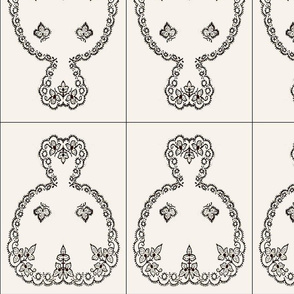 Izannah Walker aprons without applique pockets