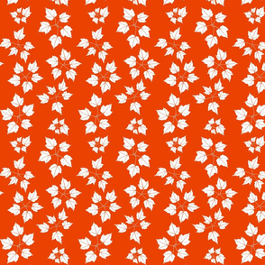 Leaf circles - red
