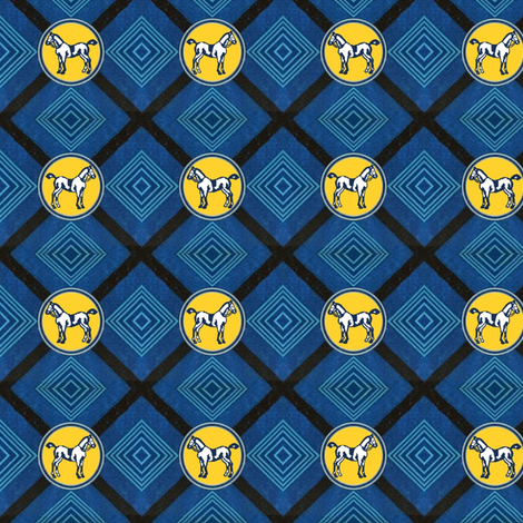Dot to Dot Ponies fabric by ragan on Spoonflower - custom fabric