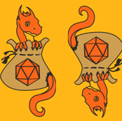 Custard. The Magic Dice Dragon
