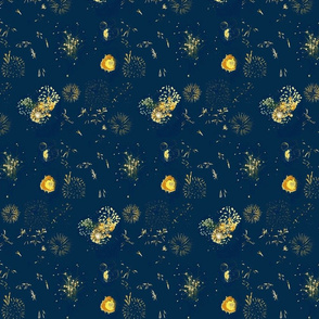 Fireworks (Blue)