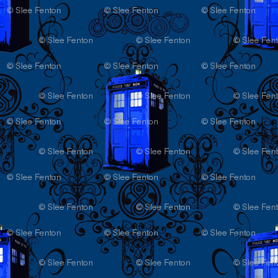 TARDIS Travels in Blue
