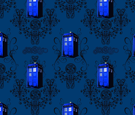 TARDIS Travels in Blue
