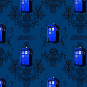 TARDIS Travels in Blue