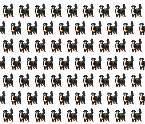Bernese Alexa_in_snow fabric by nshuber on Spoonflower - custom fabric