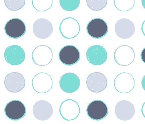 Dots fabric by jennjersnap on Spoonflower - custom fabric