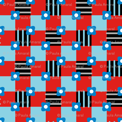 Flowers & Squares