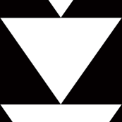 triangles black and white