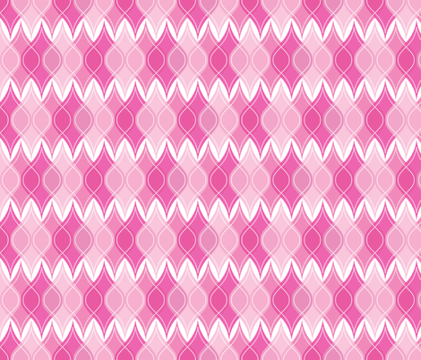 Pink Baubles fabric by robyriker on Spoonflower - custom fabric