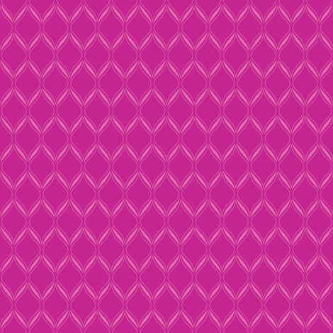 Pink Ogee fabric by robyriker on Spoonflower - custom fabric