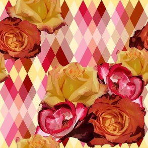 Spring Blooms Harlequin