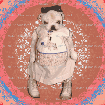 Bulldog Puppy pink 
