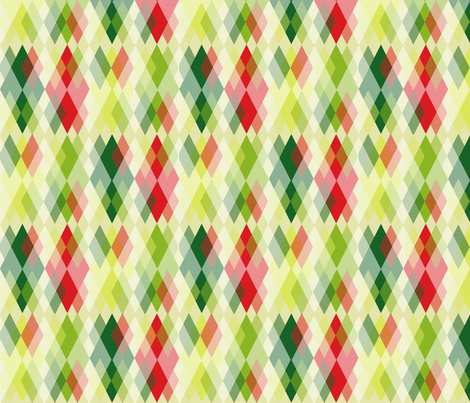 Grandma's Handkerchief Argyle fabric by fentonslee on Spoonflower - custom fabric