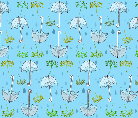 Umbelliferae fabric by graceful on Spoonflower - custom fabric