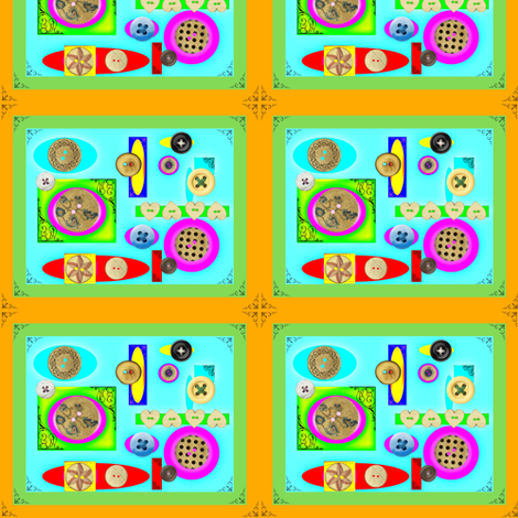 Button, Button, Who's Got the Button? fabric by ravynscache on Spoonflower - custom fabric