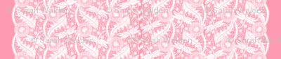 Dragonfly Lace ~ Tiers ~ White & Pink