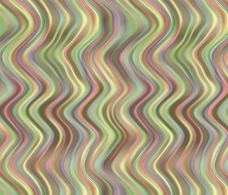 running waves - afternoon fabric by weavingmajor on Spoonflower - custom fabric