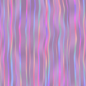 waterfall stripes in raspberry