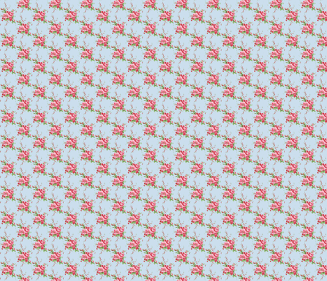 Elegant floral design fabric by mezzime on Spoonflower - custom fabric