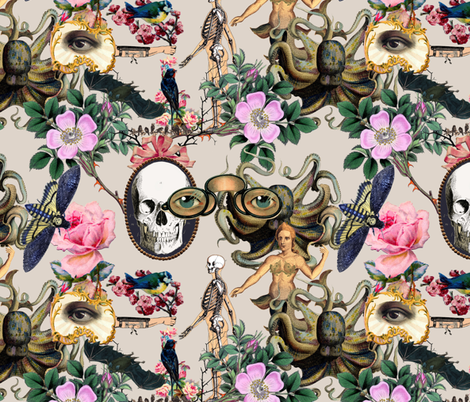 My Secret Garden fabric by annacole on Spoonflower - custom fabric