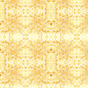 Leaves pattern - caramel color