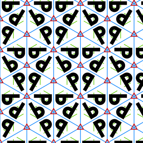 symmetry group p3m1 fabric by sef on Spoonflower - custom fabric