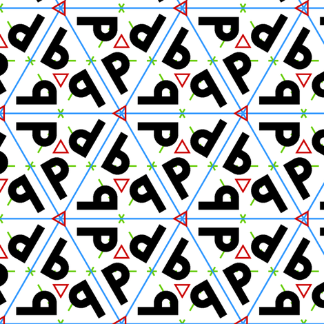 symmetry group p31m fabric by sef on Spoonflower - custom fabric