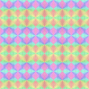 Rainbow Damask