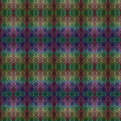 Dark Rainbow Damask