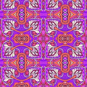 Reaching Outside of the Box (purple/magenta version)