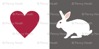 White Rabbit Plays Chess with the Queen of Hearts