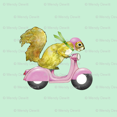 Pink Scooters