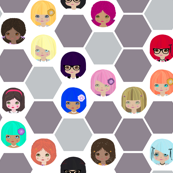 hexa dollies grey