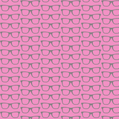 eyeglasses : glasses in pink
