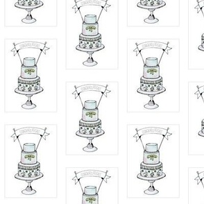 Wedding Cake Fabric