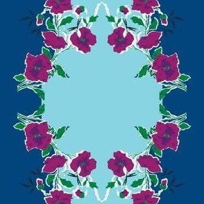 Blue Skies Grandma's Handkerchief Stripe 