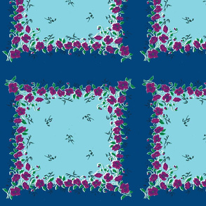 Blue Skies Grandma's Handkerchief