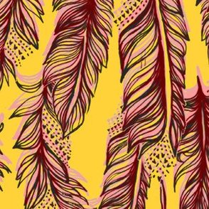 Feather Dash by Carin Sauerwein