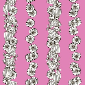 Strong Smart Beautiful ME pink stripe