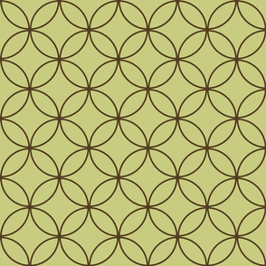 Encircled ~ Moss and Chocolate