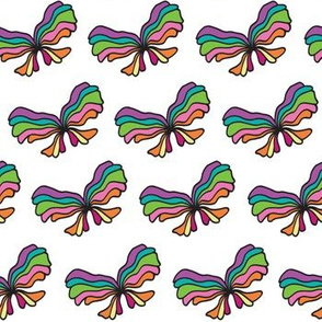 Strong Smart Beautiful ME butterfly on white