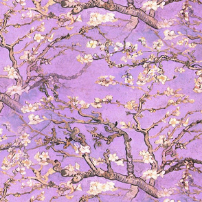 Vincent van Gogh ~ Branches of an Almond Tree in Blossom ~ Lavender
