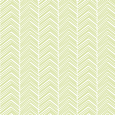 chevron ♥ lime green and white