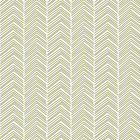chevron ♥ olive green and white