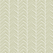 chevron ♥ olive green and white