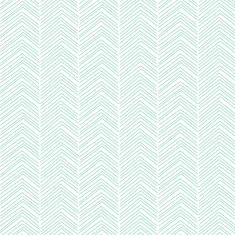 chevron ♥ mint green and white