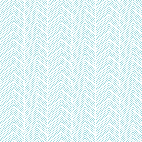 chevron ♥ teal and white