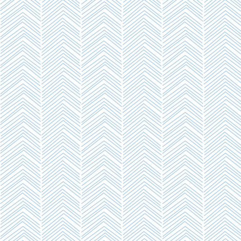 chevron ♥ powder blue and white